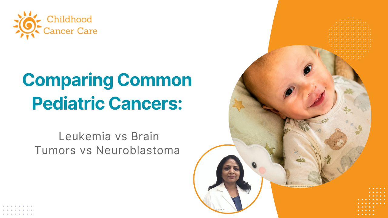 Leukemia vs Brain Tumors vs Neuroblastoma in Children